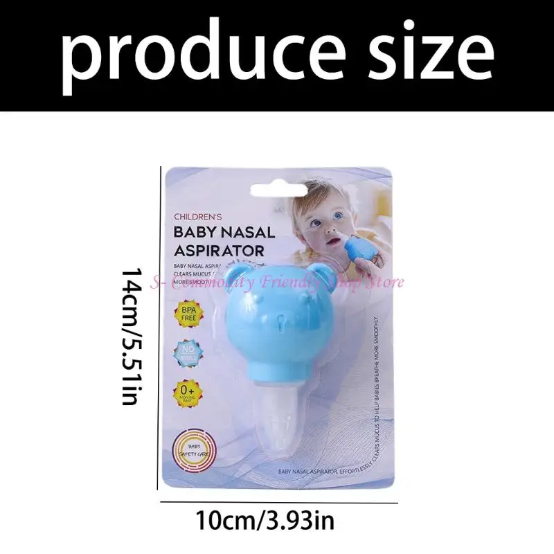 Aspirador nasal para bebé de succión manual higiénica desmontable - imagen 5