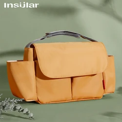 Bolsa organizador cochecito bebé portavasos cubierta impermeable