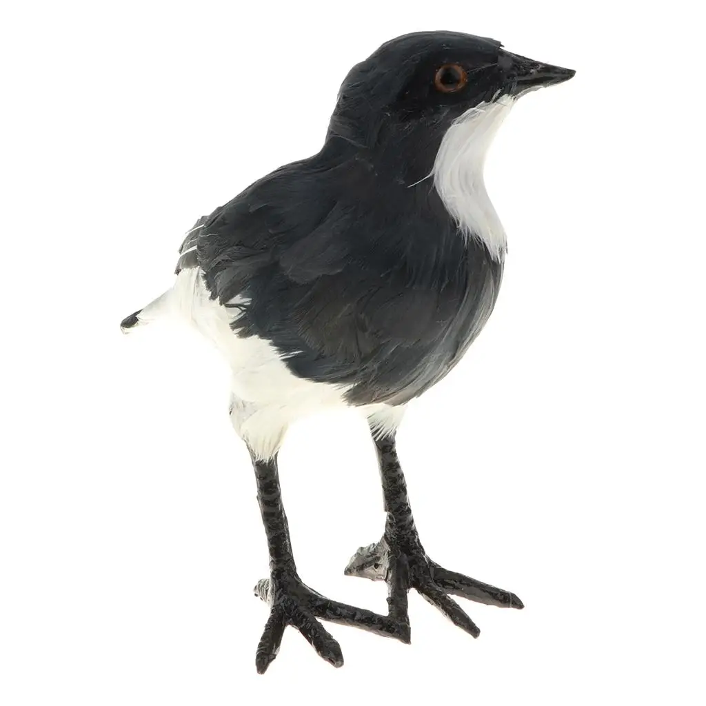 Peluche realista de pájaro carnicero de piel sintética decorativa - imagen 4