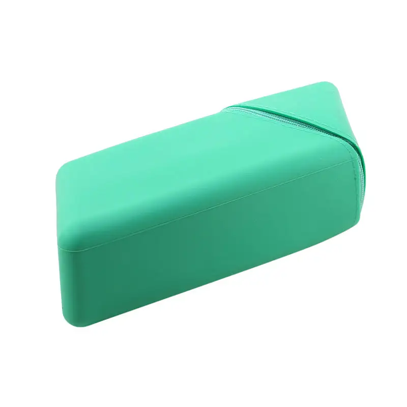 Organizador con cremallera y diseño en silicona