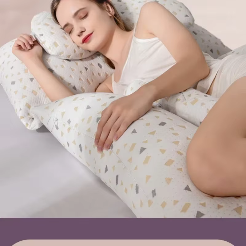 Almohada de embarazo lateral con soporte para el vientre y cintura - imagen 4