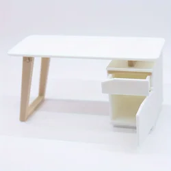 Mesa y silla de oficina para casa de muñecas – Juego simbólico
