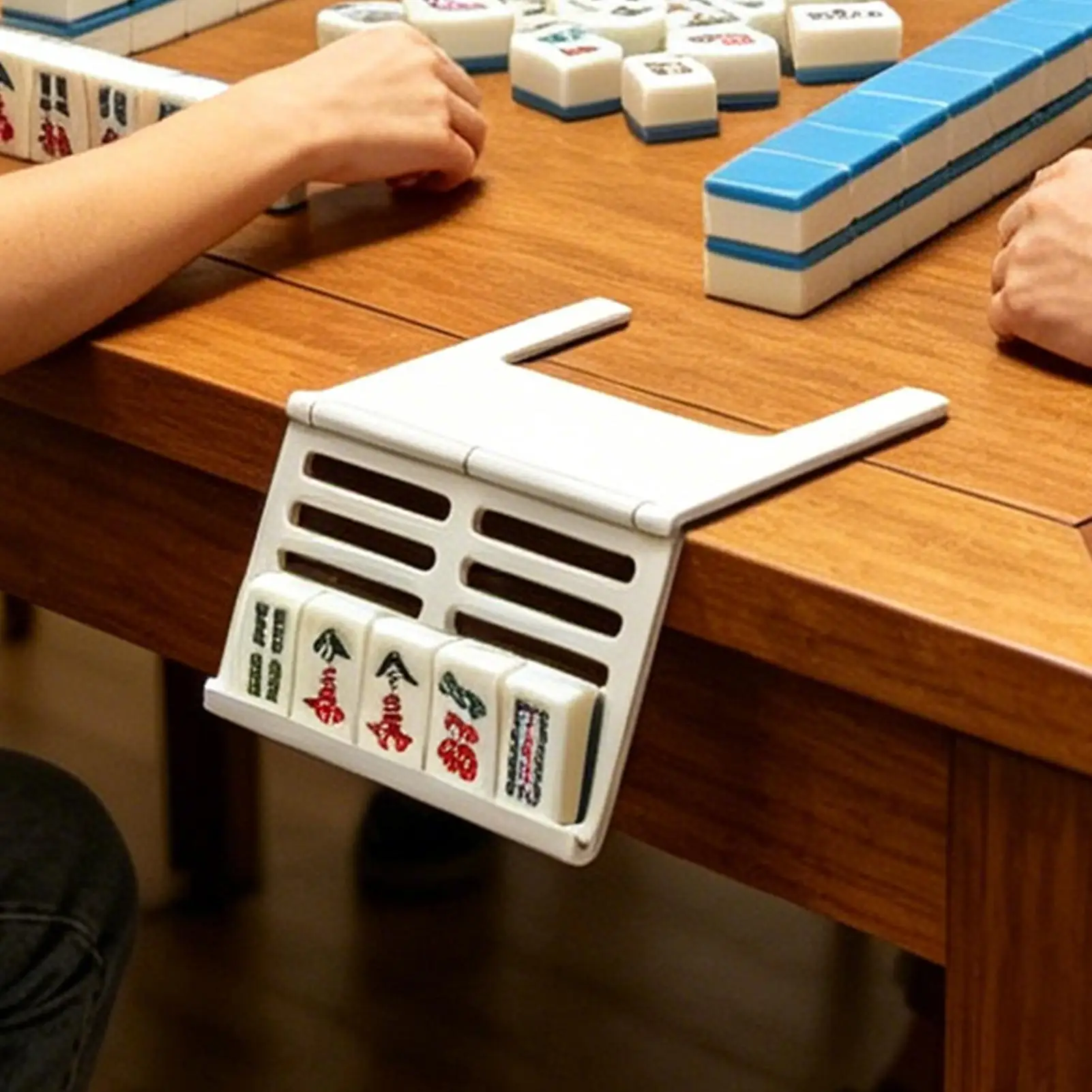 Soporte plegable para cartas de mahjong con visión en ángulo - imagen 5