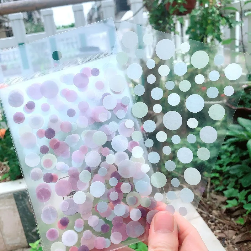 Pegatinas redondas con estrellas para manualidades infantiles - imagen 2