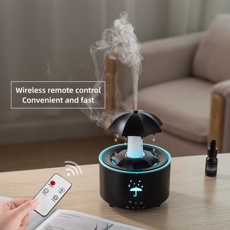 Humidificador con efecto lluvia y luz nocturna para bebés - imagen 5