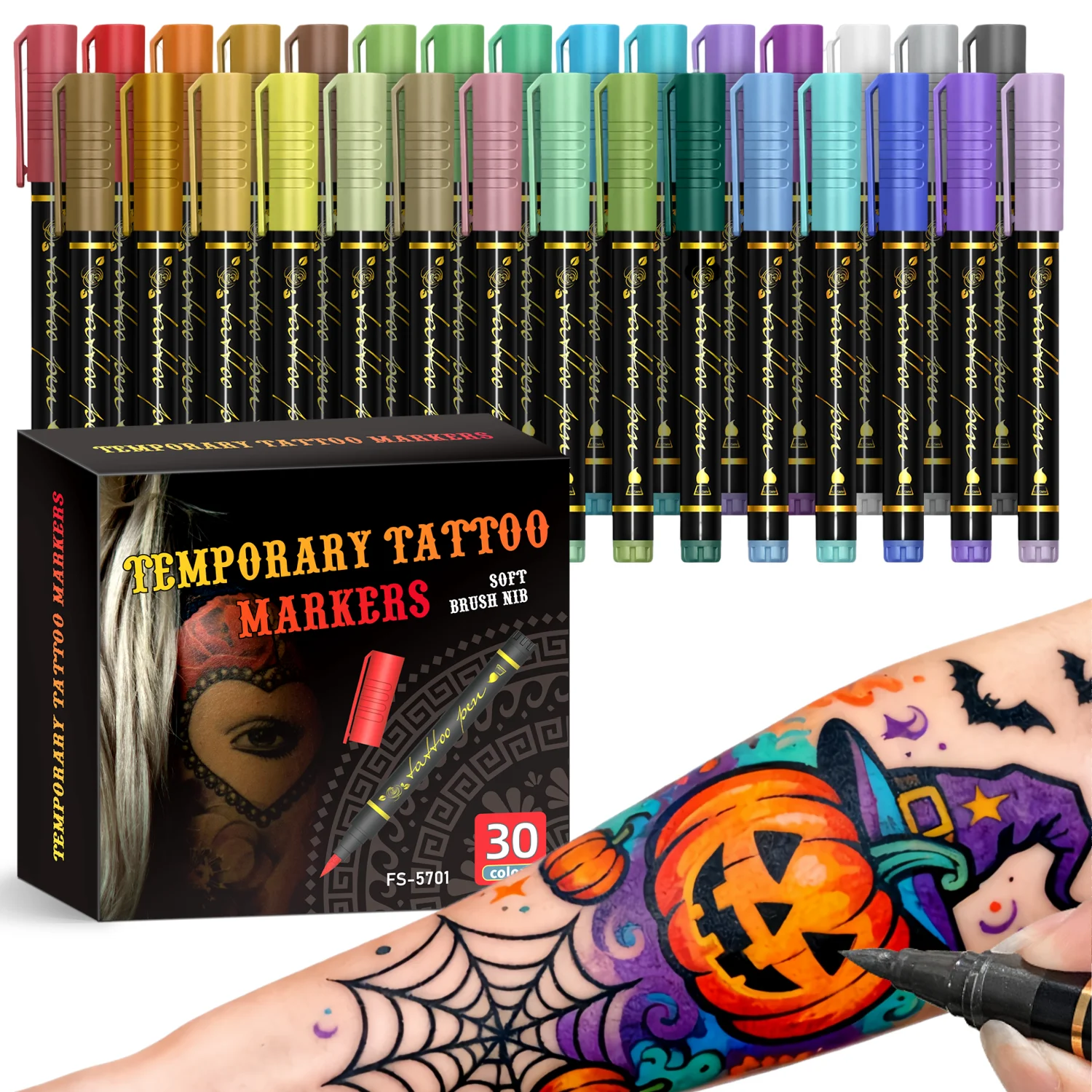 Marcadores Kolorowys 10 colores