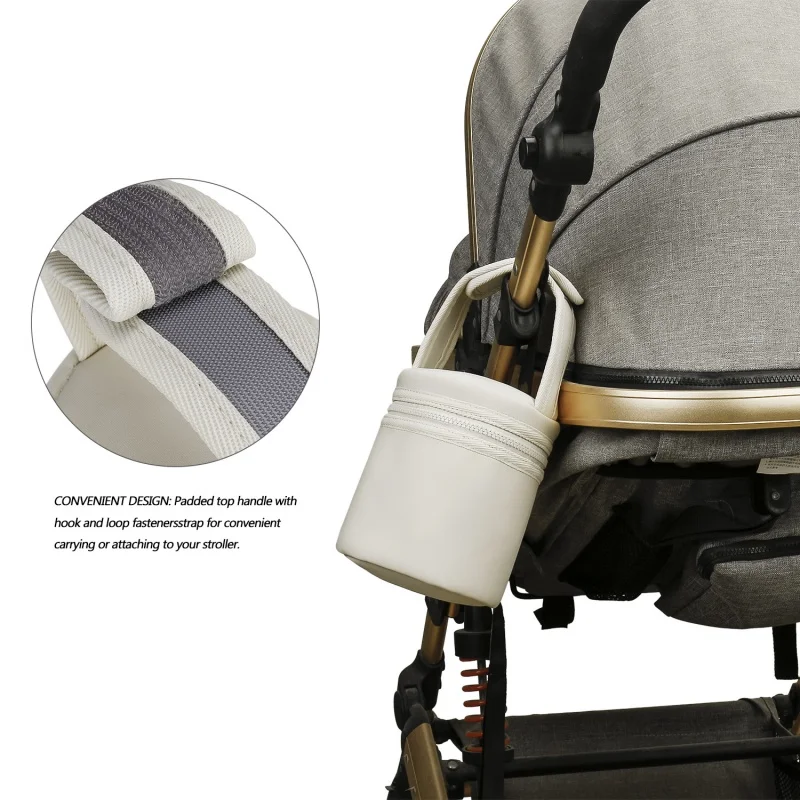 Bolsa isotérmica portabiberones para cochecito – Impermeable - imagen 3