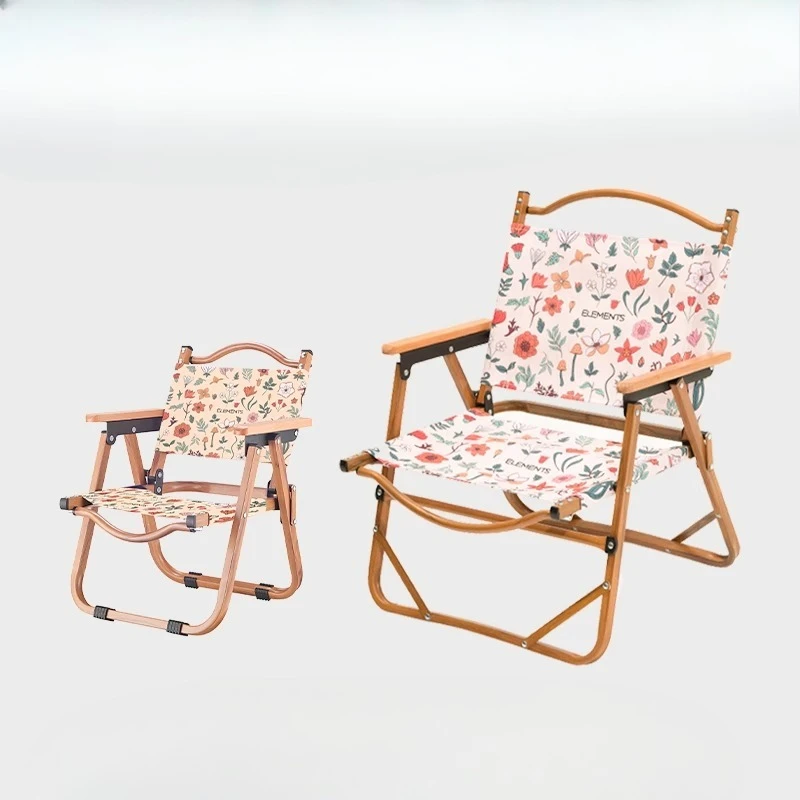 Silla de camping infantil resistente – Aluminio y tejido Oxford - imagen 3