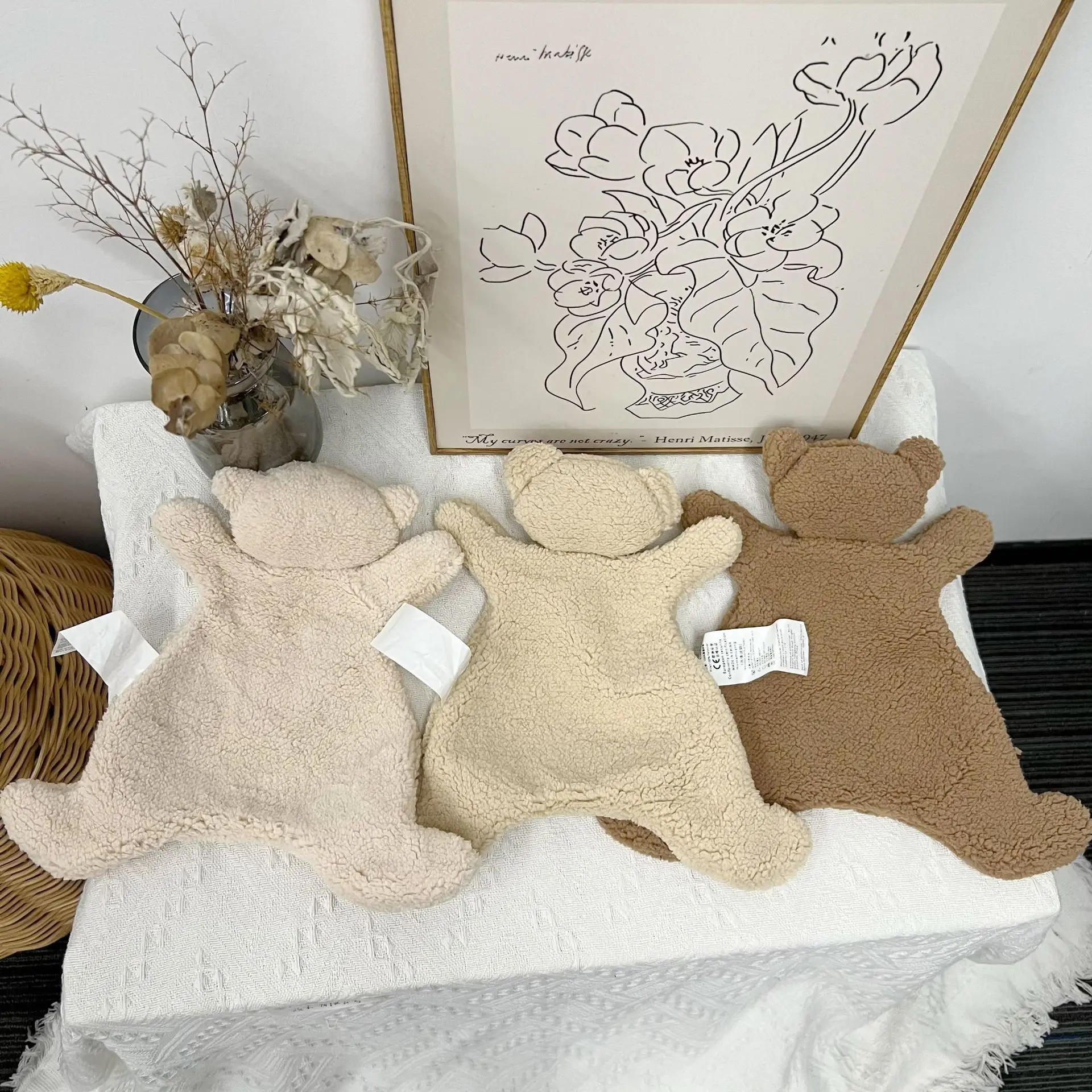 Osito de peluche suave calmante para bebé recién nacido - imagen 3