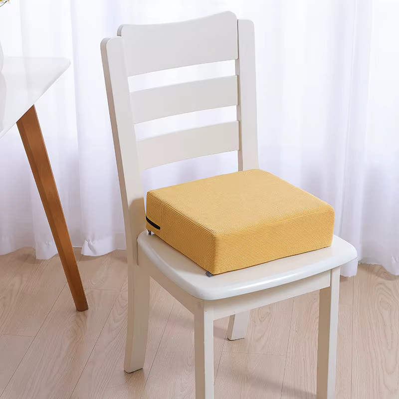 Cojín elevador de pana para silla alta – Antideslizante y acolchado
