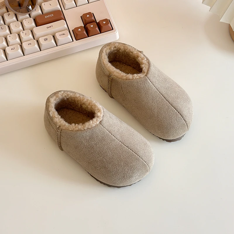 Botas de nieve con felpa para niños – Suela antideslizante - imagen 3
