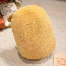 Cojín felpa con forma de pan para mascotas – relleno suave