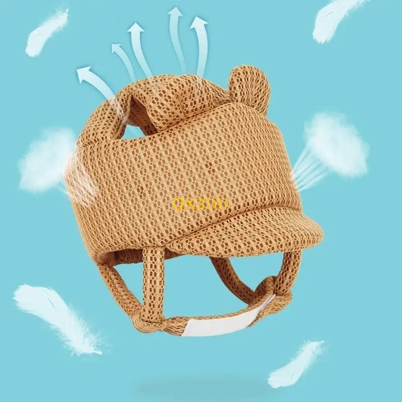 QX2D Casco de seguridad infantil transpirable para bebés al gatear - imagen 4