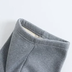 Mallas cálidas de algodón para niña – Pantalón grueso de invierno