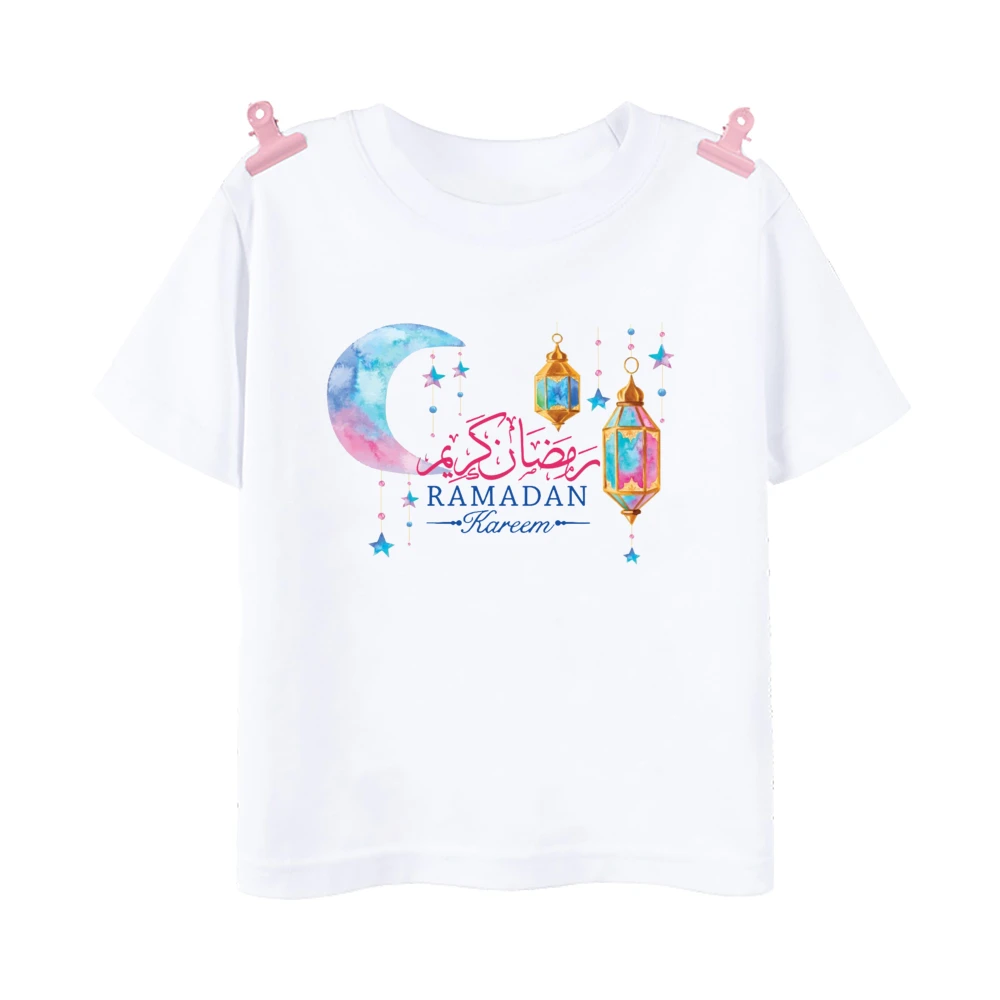 Camiseta para niña con diseño islámico