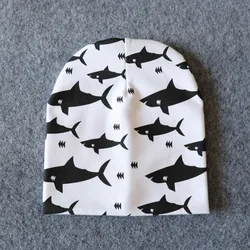 Gorro de bebé de algodón estampado – suave y cómodo
