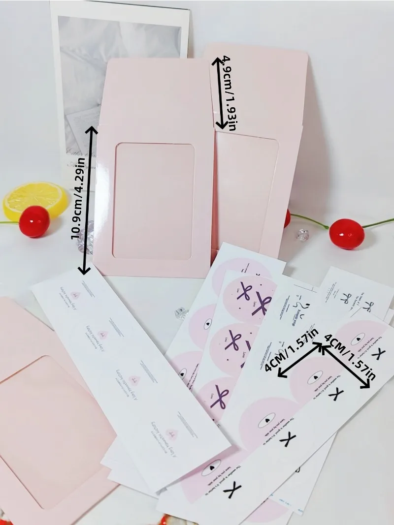 Fundas protectoras para tarjetas 85x11 mm - 10 uds color pastel - imagen 5