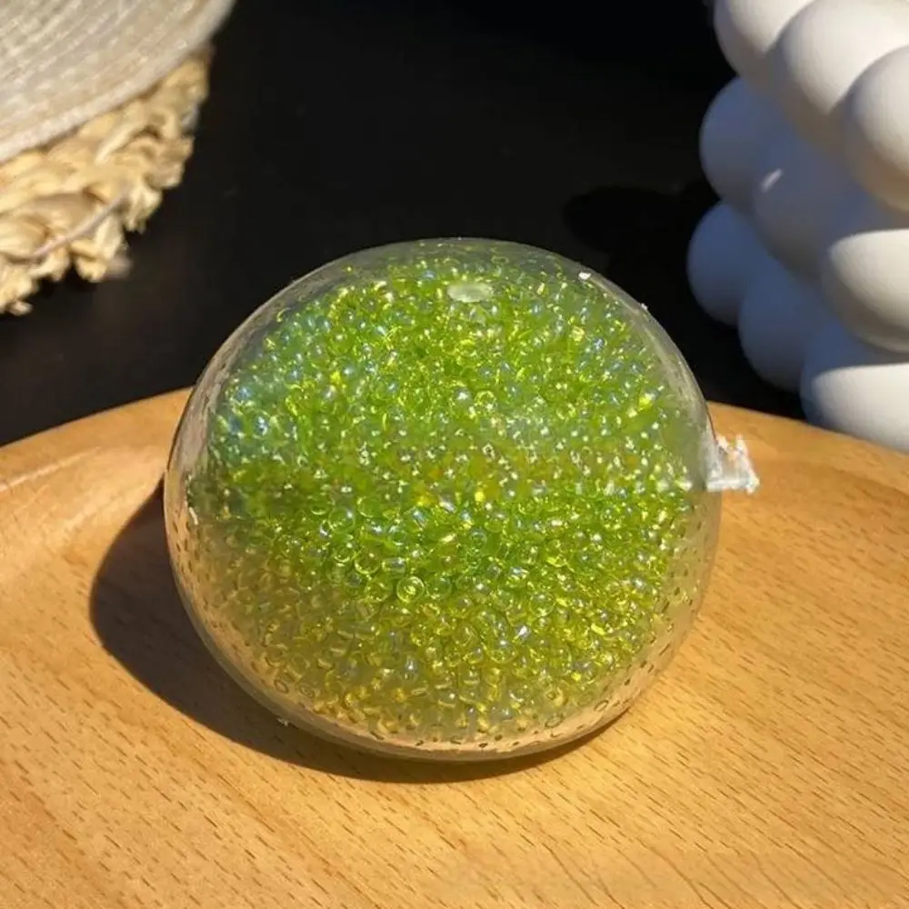 Pelota antiestrés transparente TPR de rebote lento para niños - imagen 2