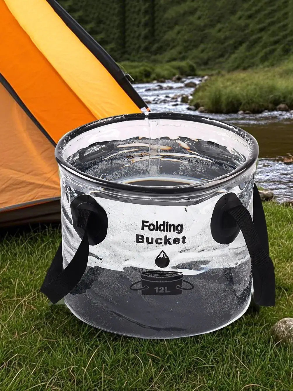 Cubo de almacenaje para viajes y acampada