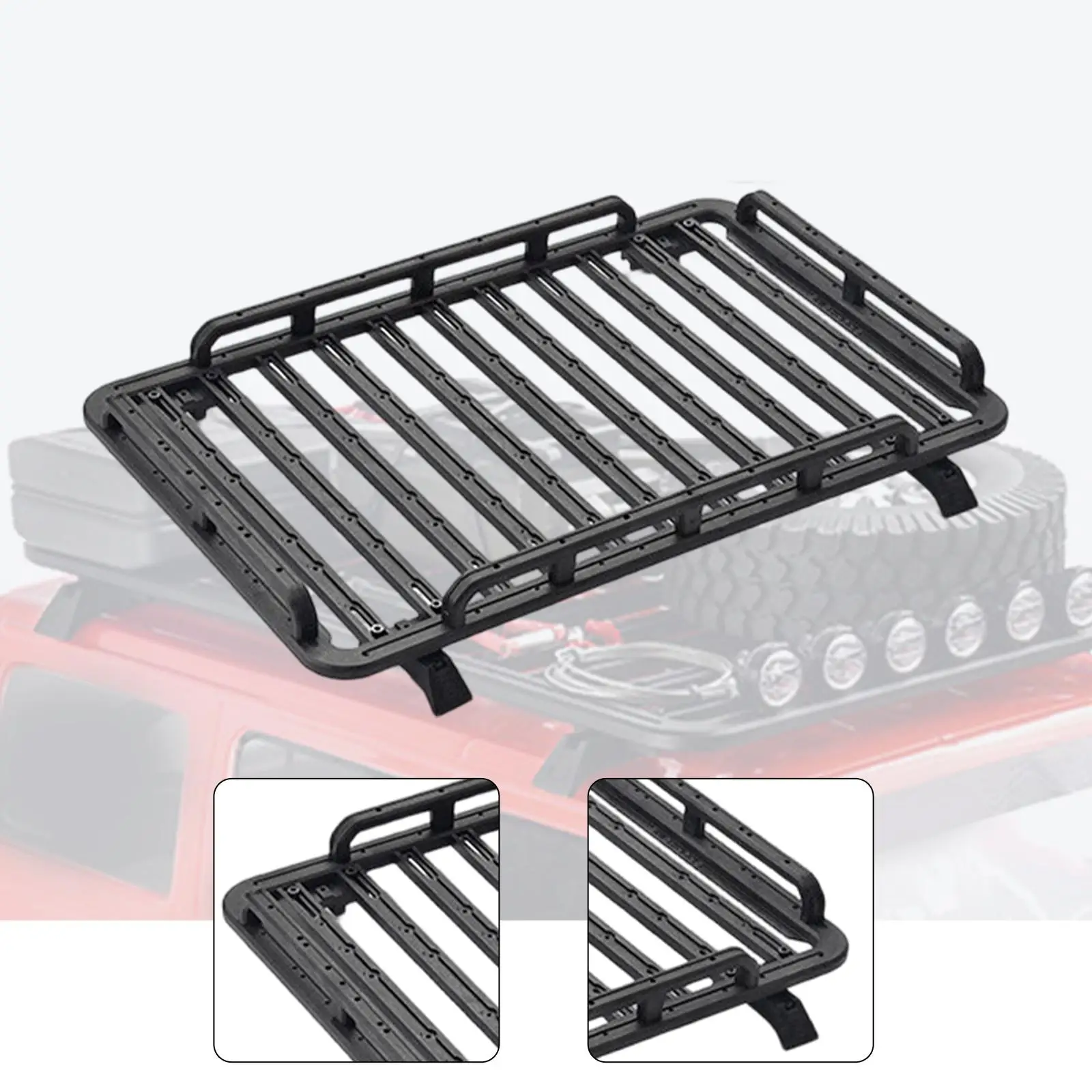 Portaequipajes ligero para coche RC, accesorio práctico de repuesto - imagen 3