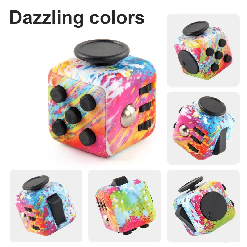 Cubo Fidget antiestrés para niños – Descompresión infinita educativo - imagen 3