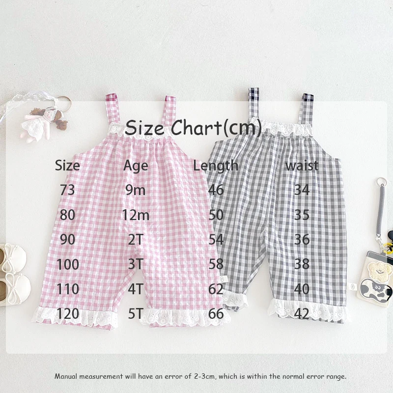 Pantalones MILANCEL detalle gingham y encaje