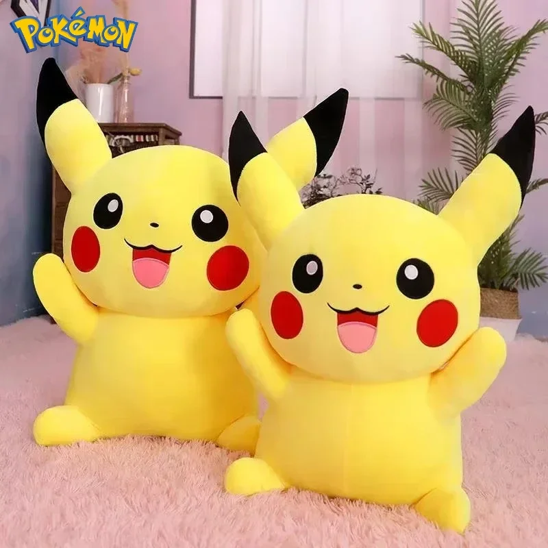 Peluche Pokémon Pikachu suave para niños, cojín de regalo - imagen 4