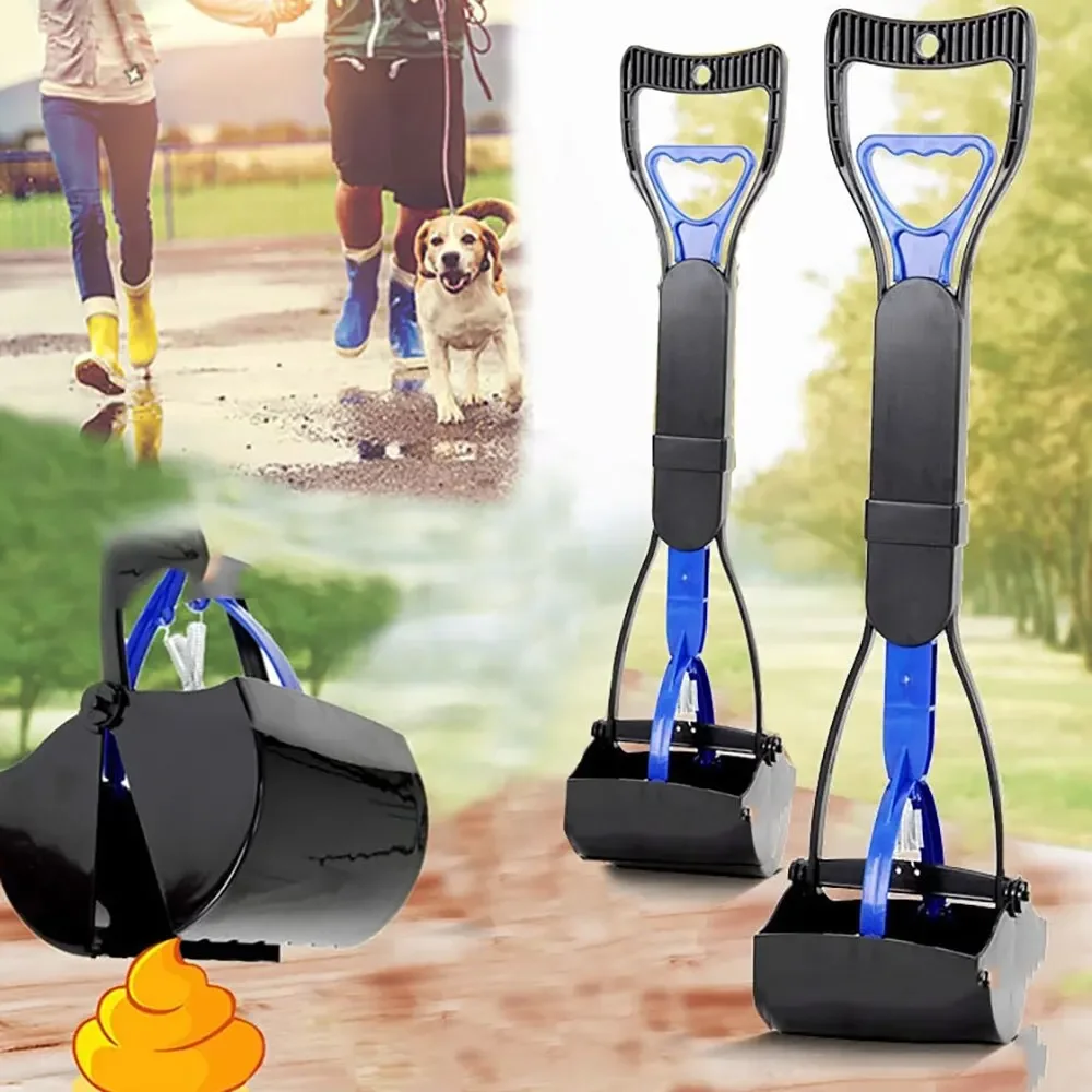 Recogedor de excrementos para gatos y perros con mango largo - imagen 2