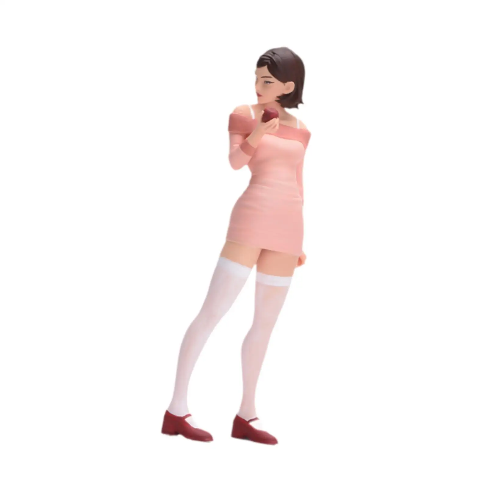Figura en miniatura con calcetines altos para jardín de hadas - imagen 4