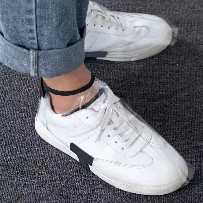 Cubrezapatos de peluquería transparentes antideslizantes - imagen 4
