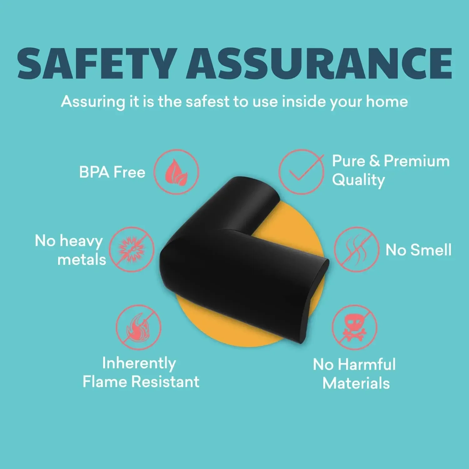 Protectores de esquina blandos para muebles – Seguridad infantil - imagen 5
