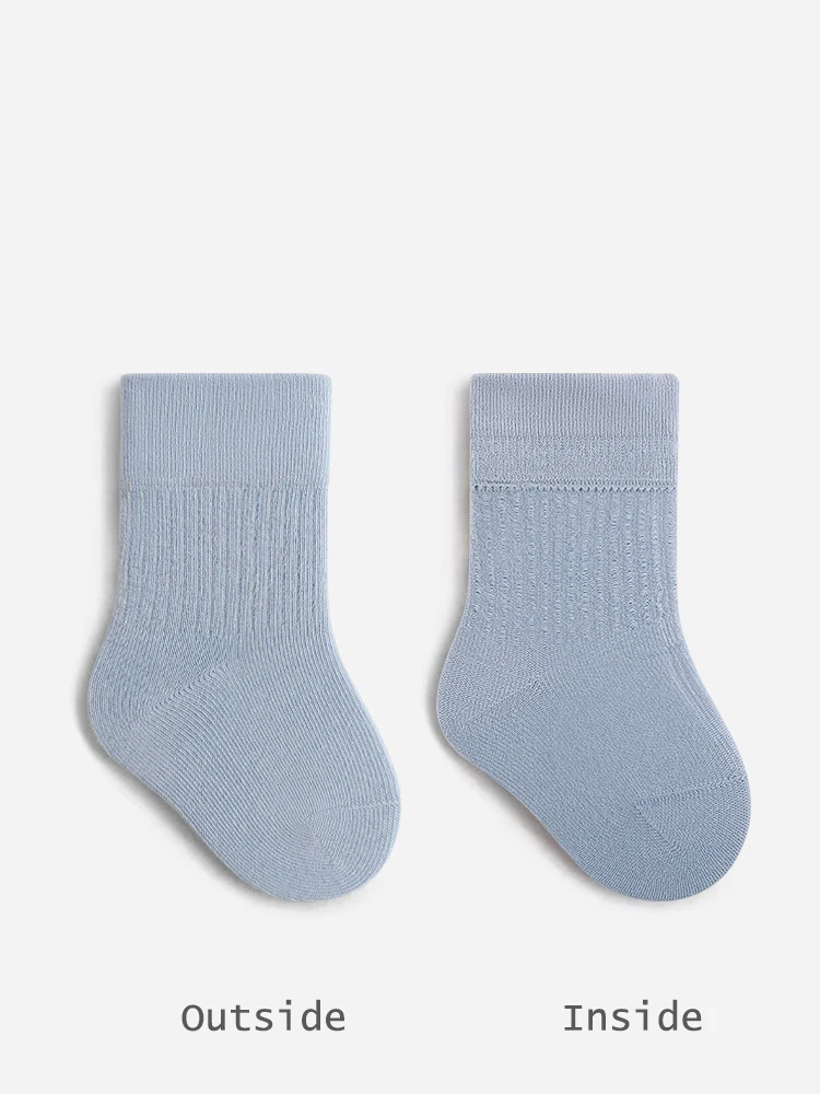 Calcetines de tubo sin hueso de algodón elástico para niños y niñas - imagen 4