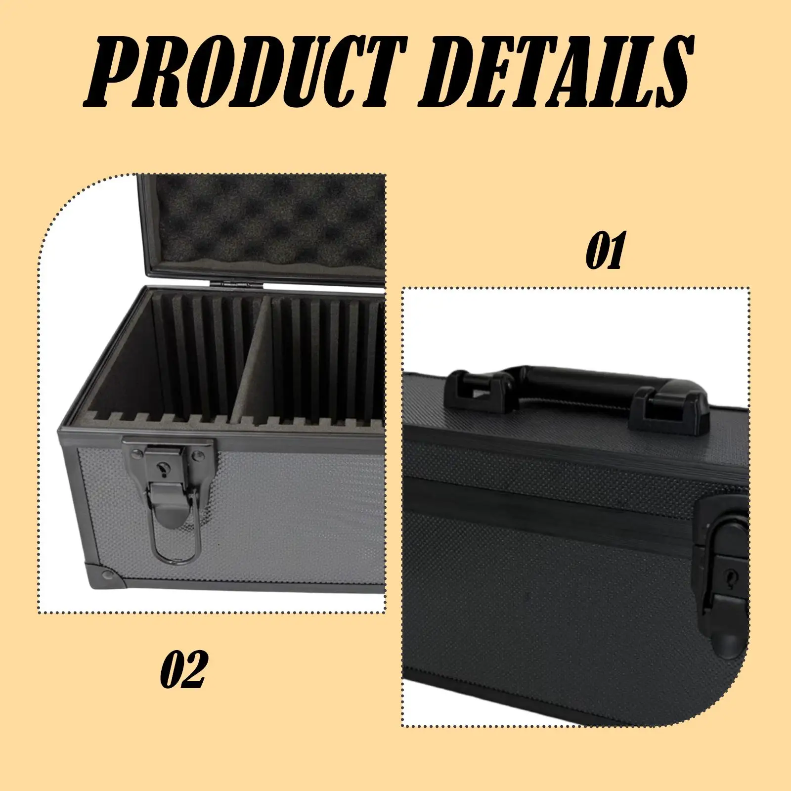 Caja para tarjetas coleccionables portátil y resistente protectora - imagen 5