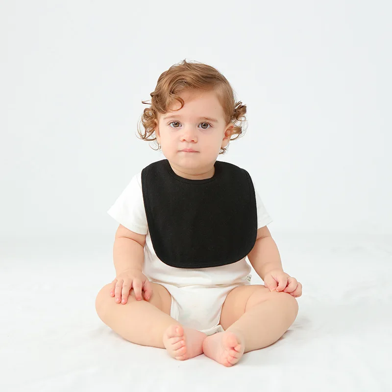 Babero impermeable grueso para bebé con toalla suave anti-saliva - imagen 5