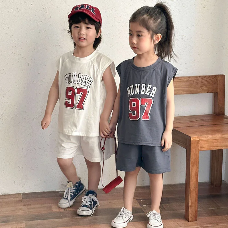 MILANCEL conjunto de verano deportivo con chaleco y pantalón corto - imagen 5
