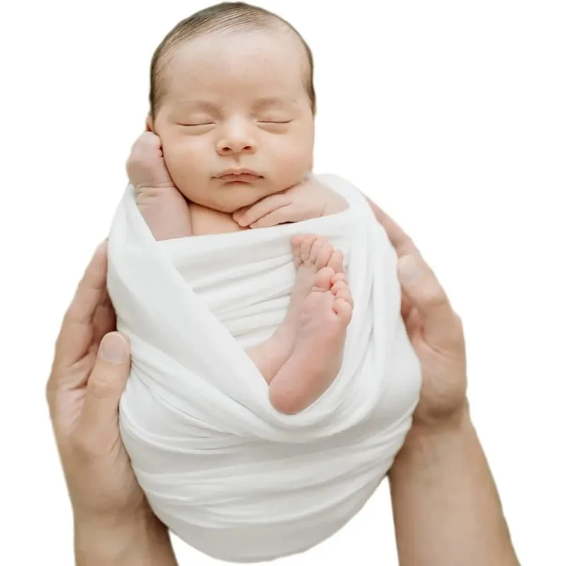 Kitv Kit de fotografía para recién nacidos con gorro y manta - imagen 4