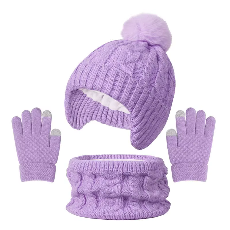 Colores disponibles del set de invierno infantil