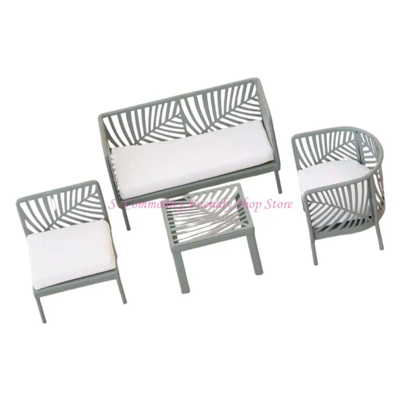 Silla casa muñecas Metal 85AE vista frontal