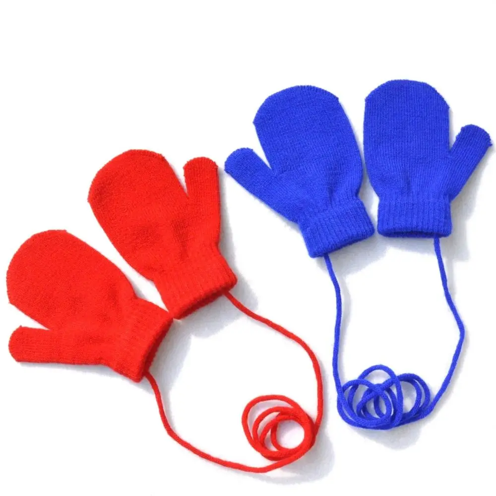 Guantes en uso
