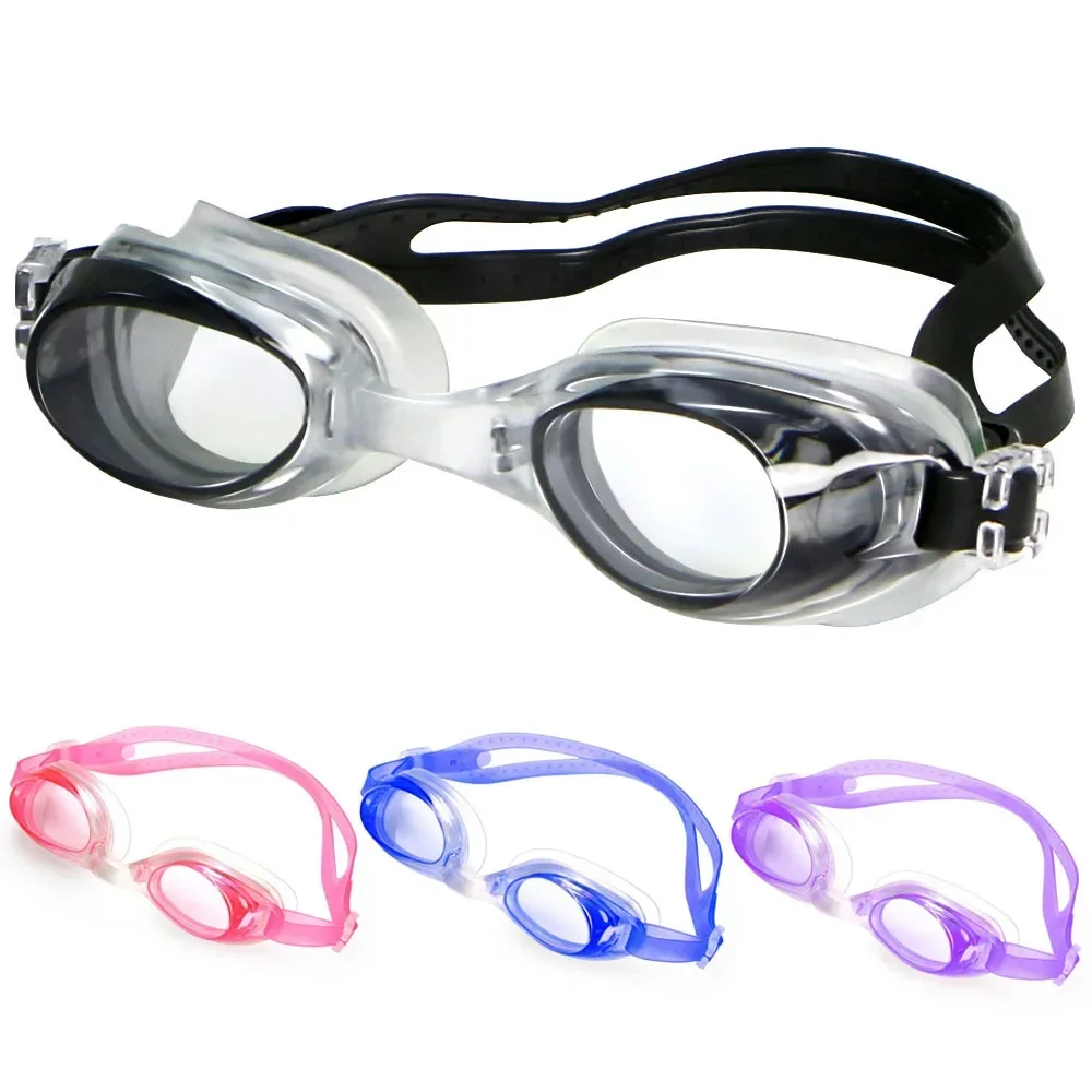Gafas de natación antivaho para niños con clip nasal y tapones - imagen 2