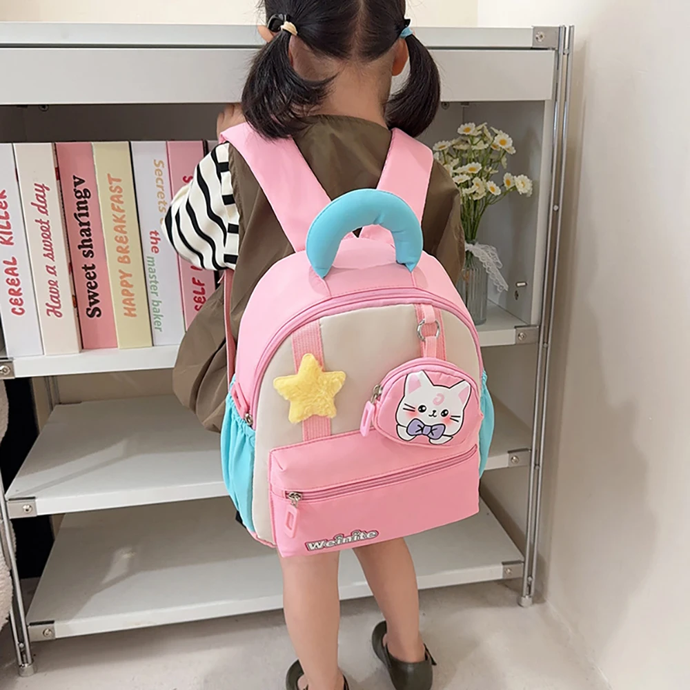 Mochila ergonómica infantil de dibujos animados para uso diario