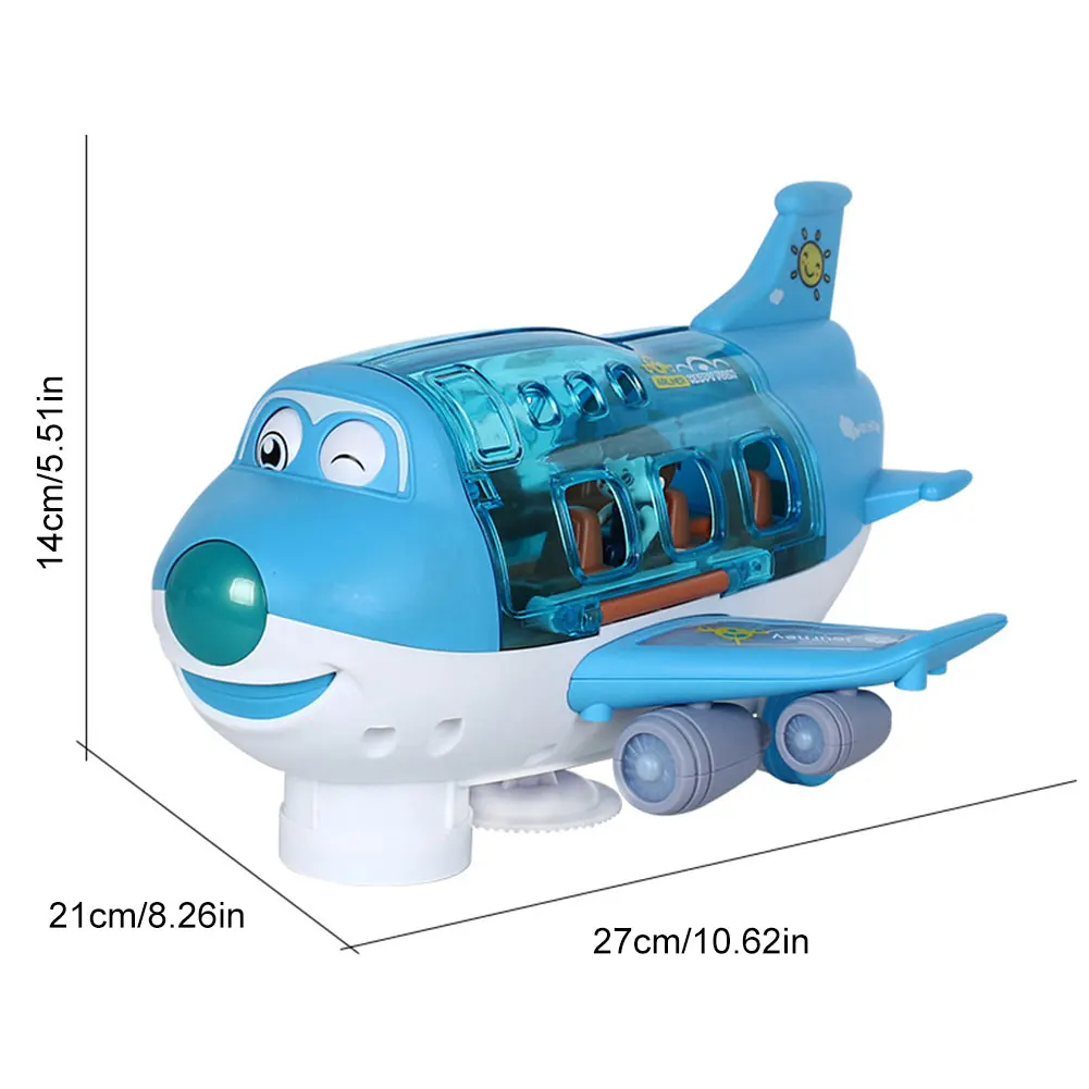 Avión musical transformable 2 en 1 para niños - imagen 4