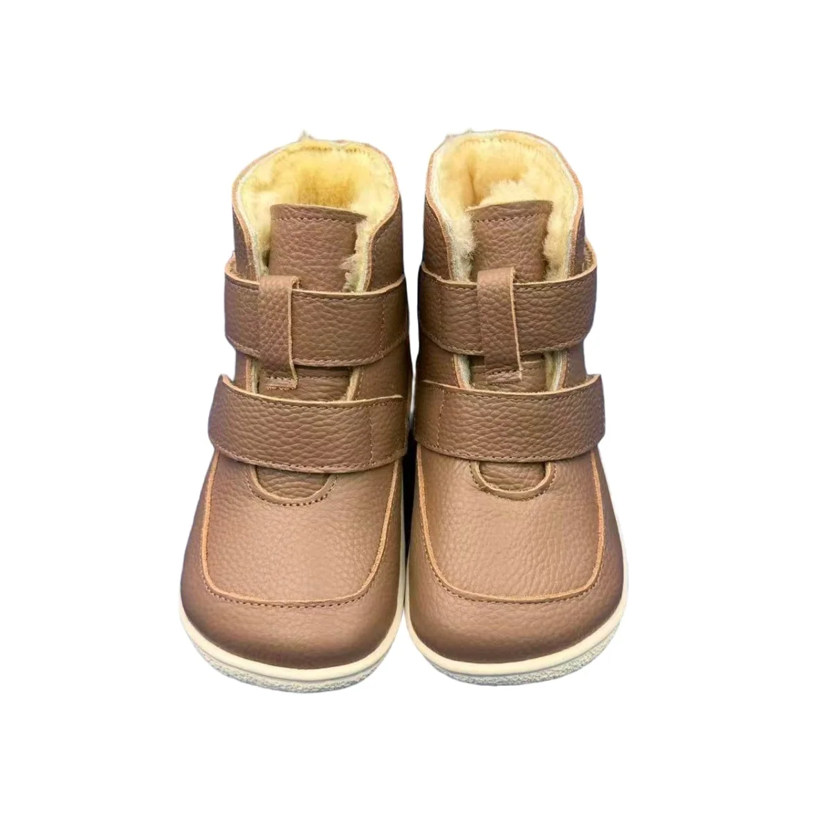 TipsieToes Botas de cuero genuino con forro piel para bebé - imagen 2
