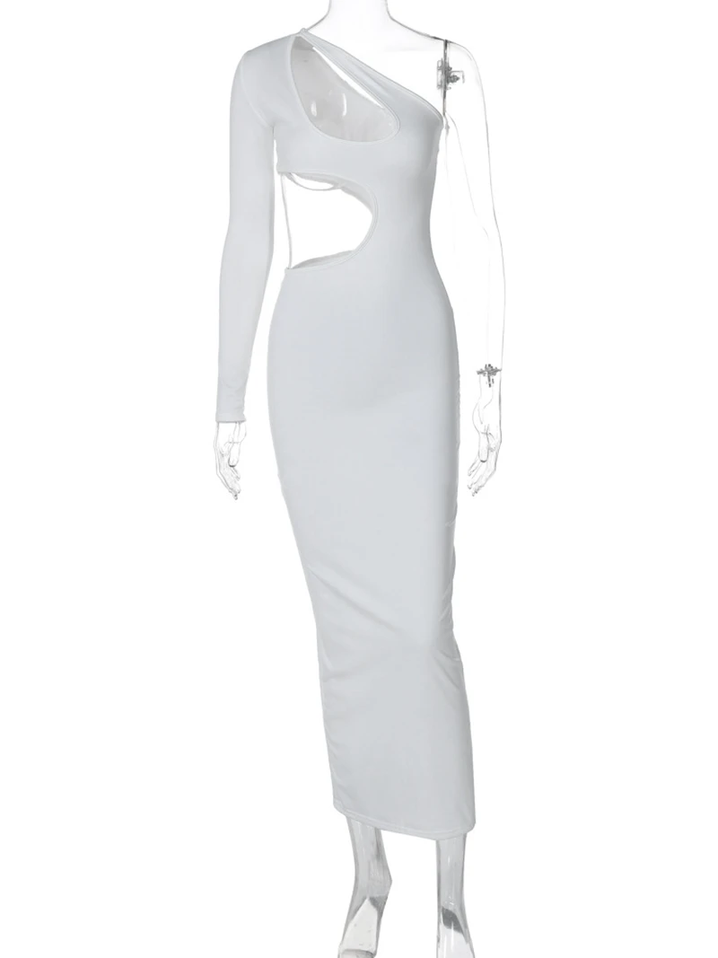 Vestido de maternidad cruzado con hombros descubiertos - imagen 5
