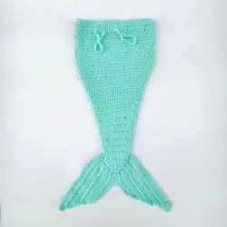 Conjunto de sirena para bebé recién nacido con accesorios fotográficos