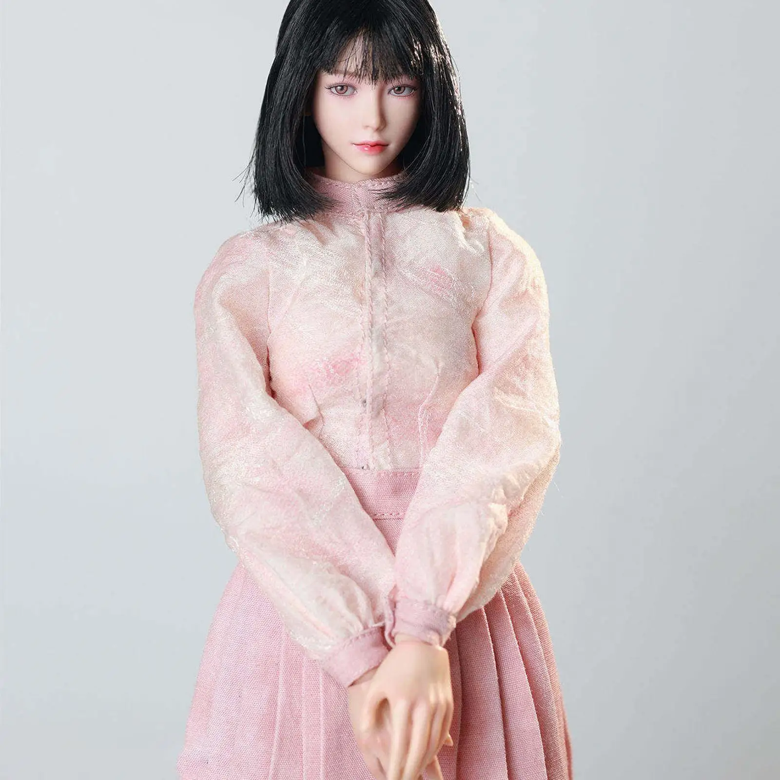 Ropa para muñecas: conjunto Hanfu con falda larga y blusa - imagen 4