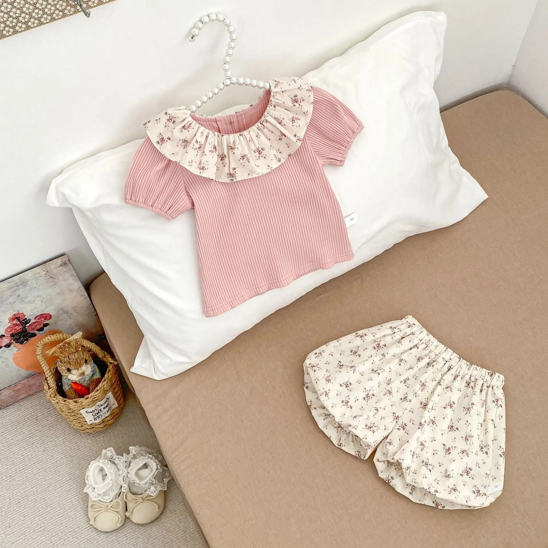 Conjunto completo de bebé estilo princesa