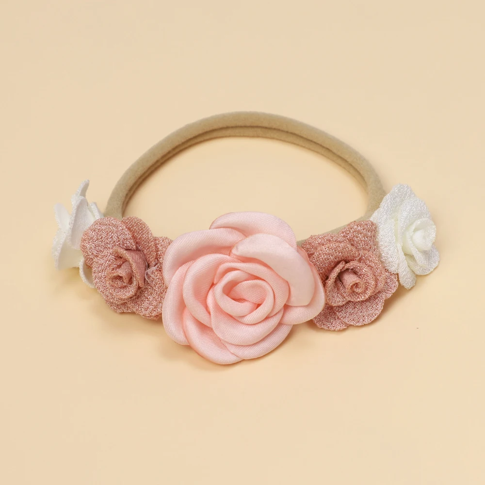 Set de diademas con diseño floral