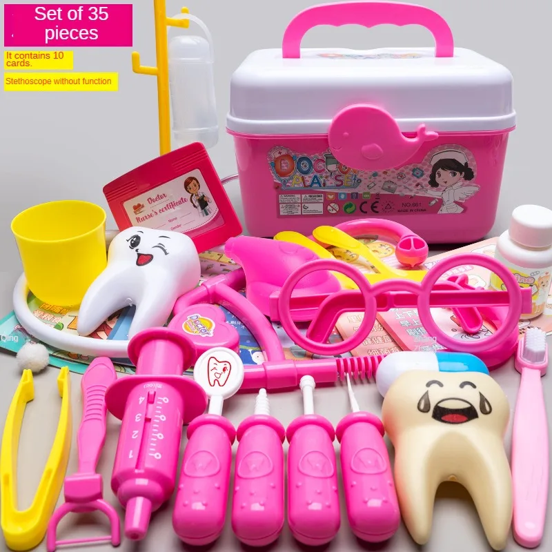 Juego de médico para niños – Kit de rol con estetoscopio - imagen 2