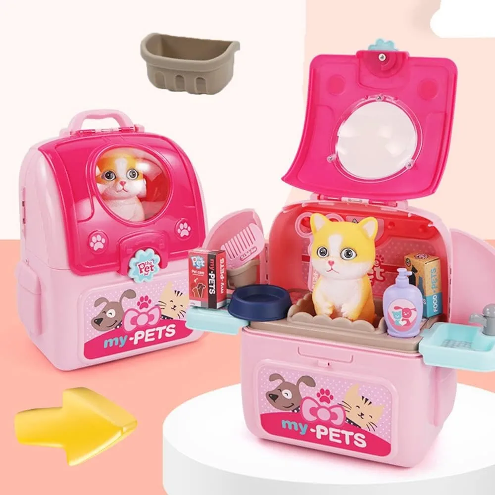 Maleta veterinaria para gatos: kit de juego cuidado infantil - imagen 5